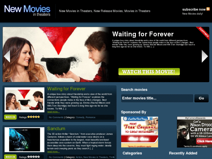 www.newmoviesintheaters.org