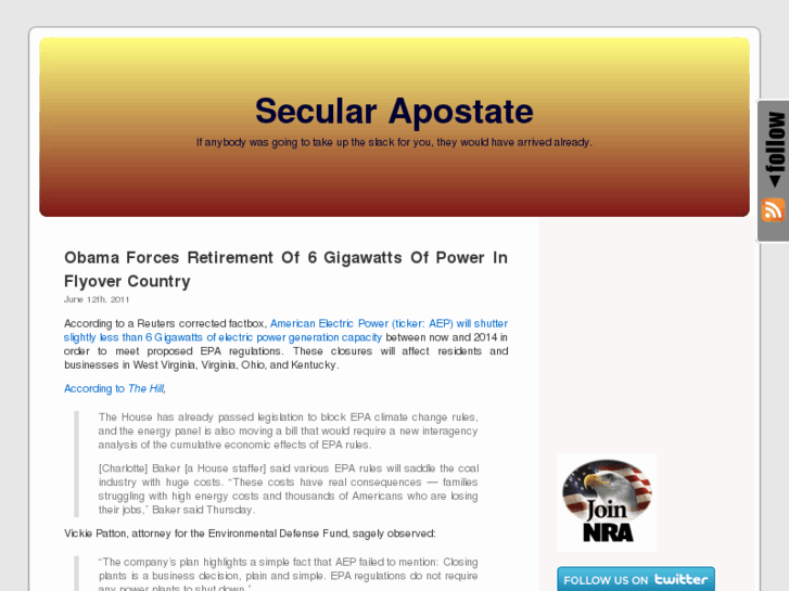 www.secularapostate.net