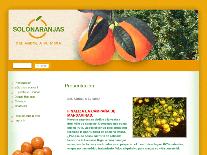 www.solonaranjas.es