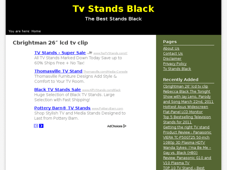 www.tvstandsblack.com