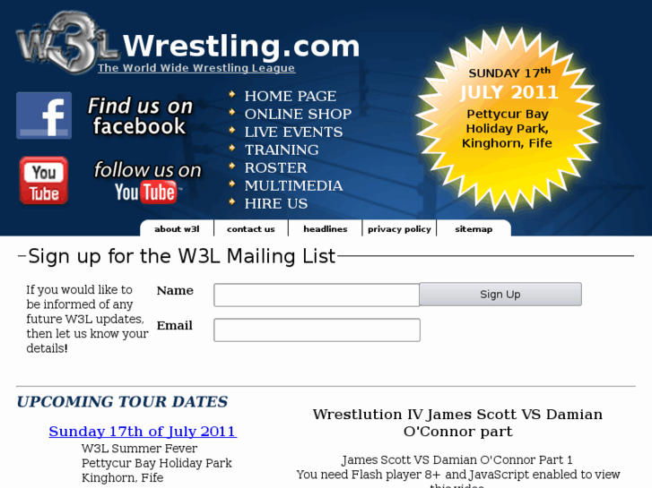 www.w3lwrestling.com