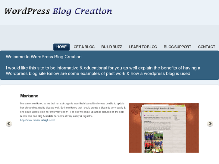 www.wordpressblogcreation.com