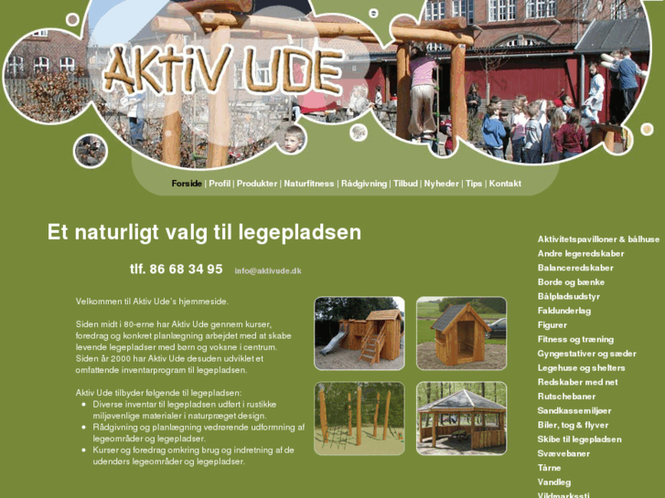 www.aktivude.dk