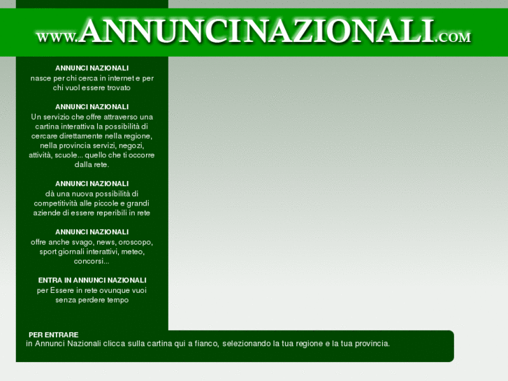 www.annuncinazionali.com