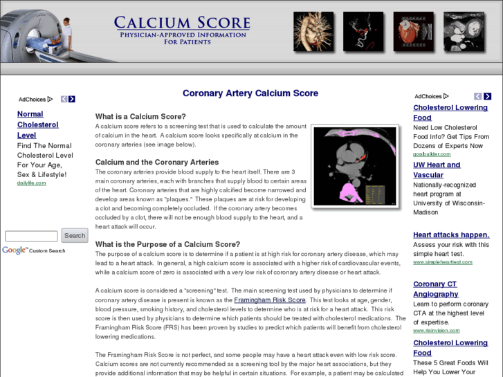 www.coronaryarterycalciumscore.com