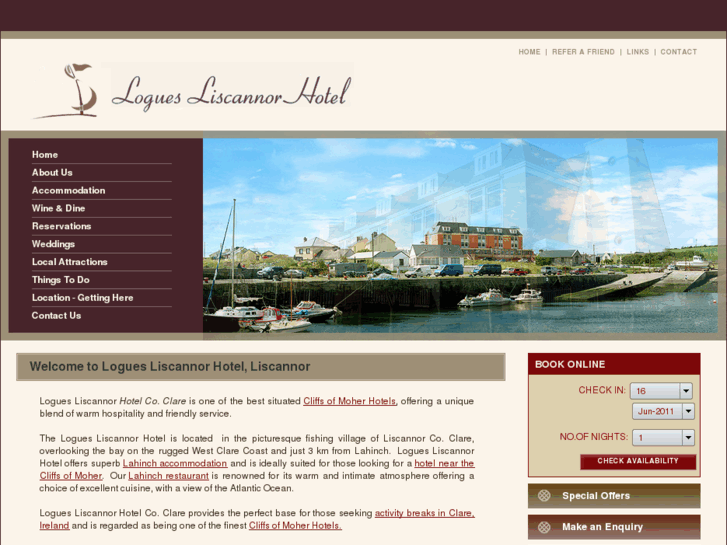 www.loguesliscannorhotel.com