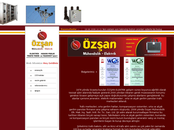 www.ozsanmuhendislik.com