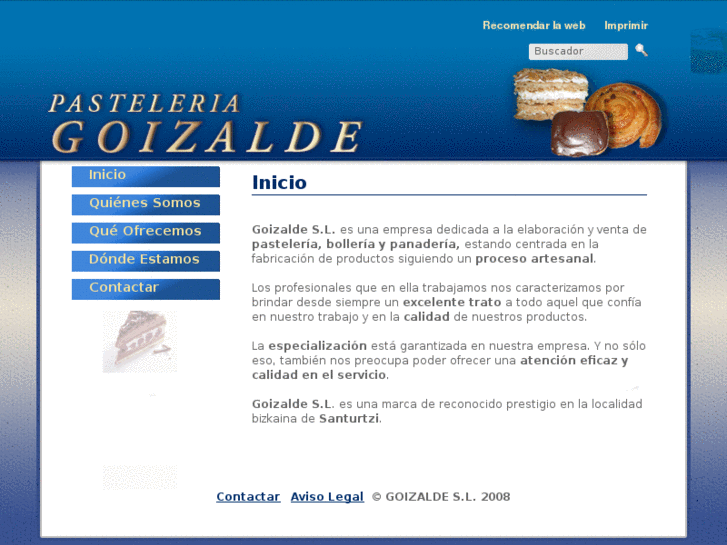 www.pasteleriagoizalde.com