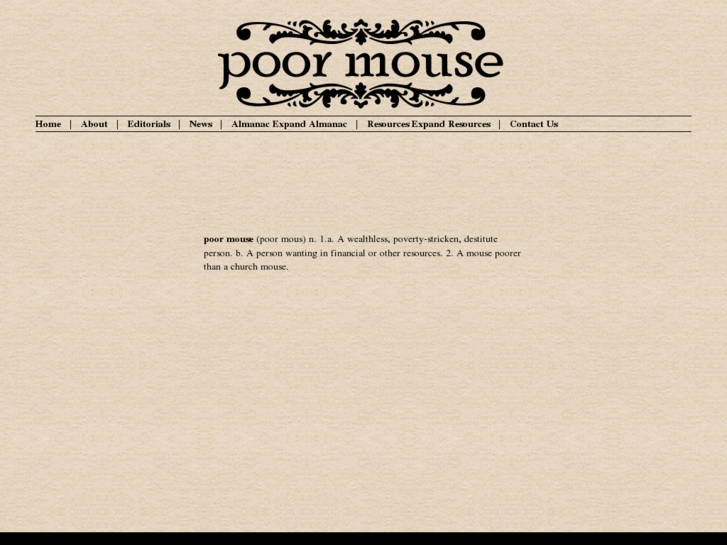 www.poormouse.com