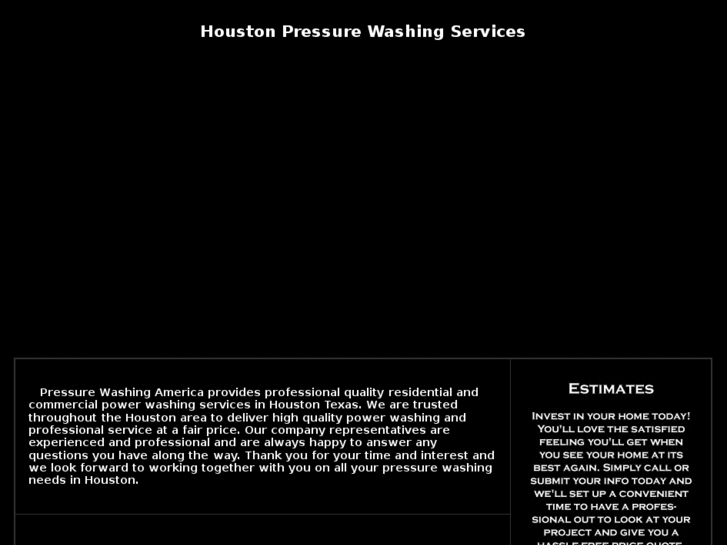 www.pressurewashinghoustontexas.com