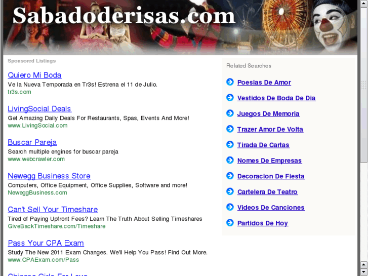 www.sabadoderisas.com