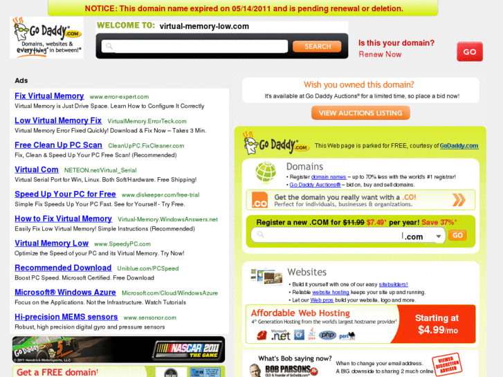 www.virtual-memory-low.com