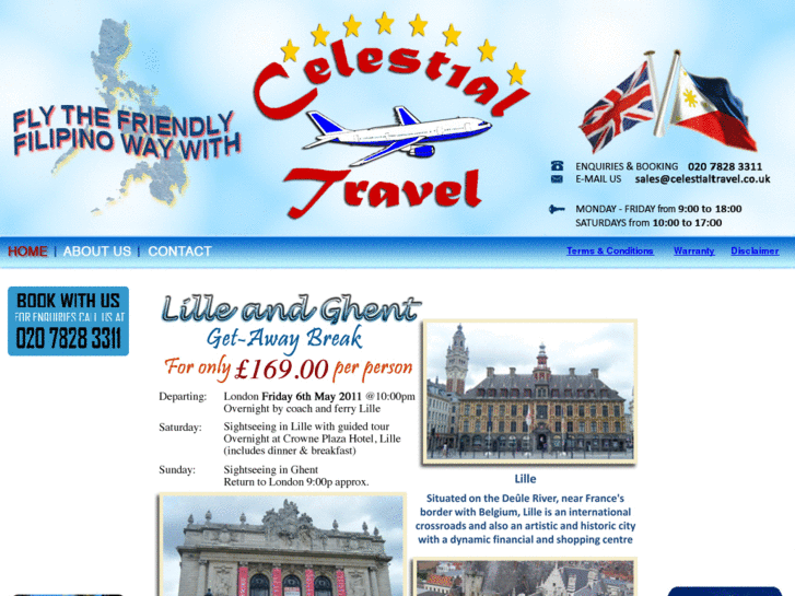 www.celestialtravel.co.uk