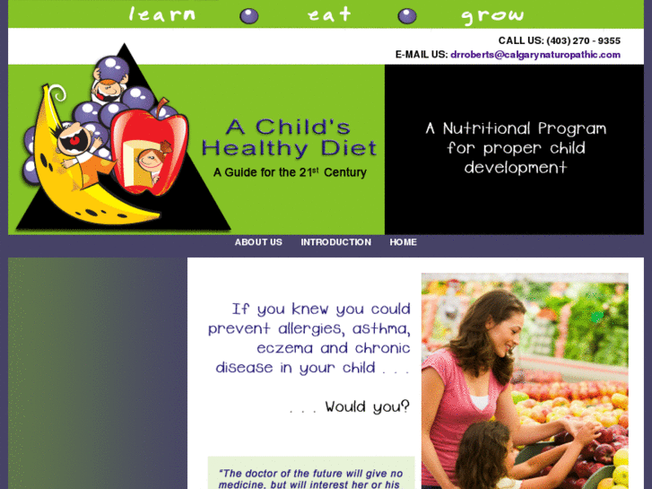 www.childhealthydiet.com