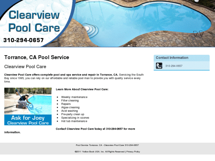 www.clearviewpoolcare.net