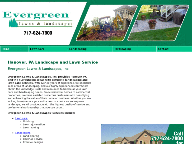 www.evergreenlawnsandlandscapes.com