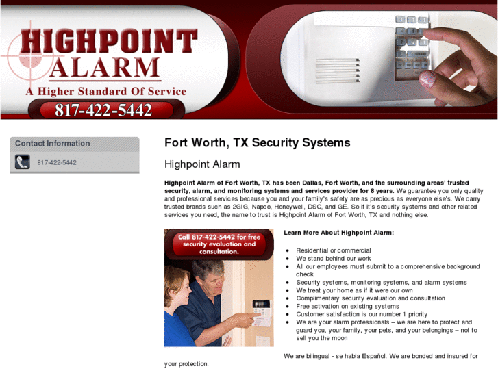 www.highpointalarmdallas.com