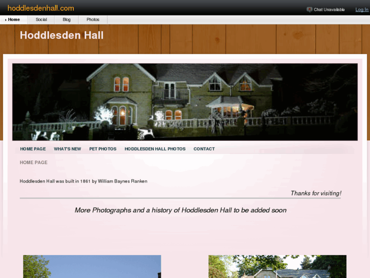 www.hoddlesdenhall.com