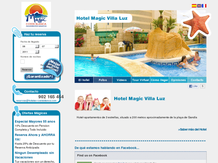 www.hotelmagicvillaluz.com