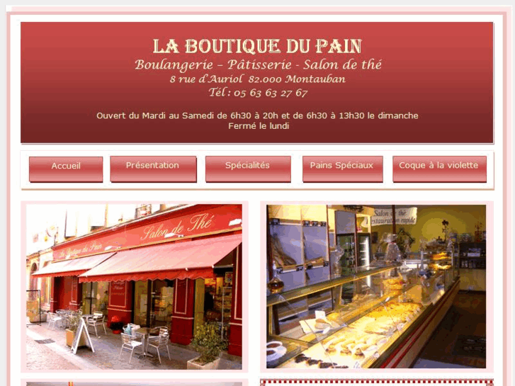 www.laboutiquedupain-montauban.com