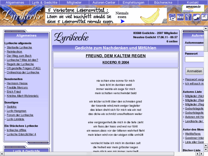 www.lyrikecke.com