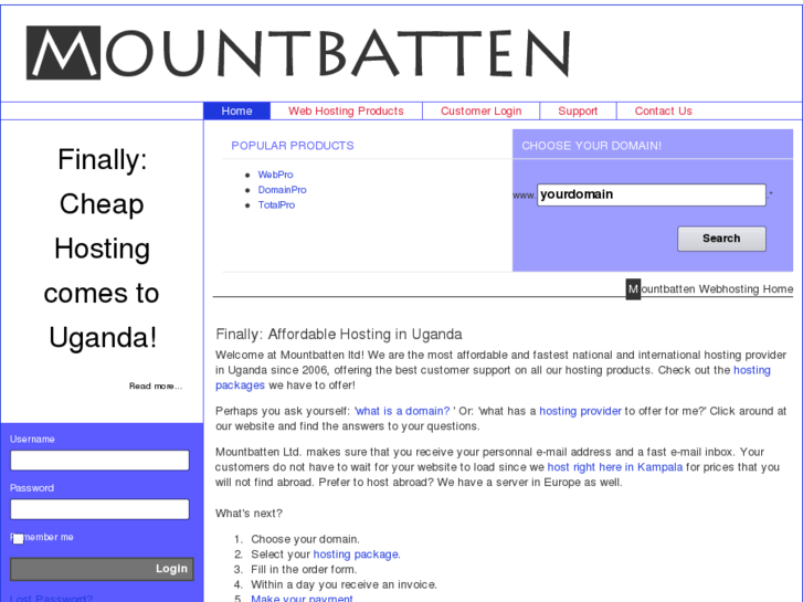 www.mountbattenhosting.net