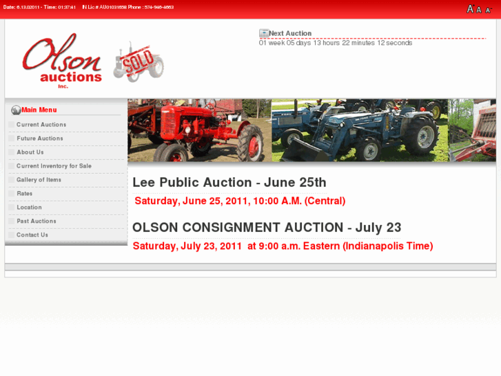 www.olsonauctions.com