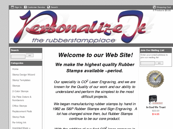 www.rubberstampplace.com