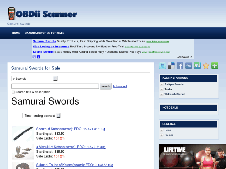 www.samuraiswordsale.net