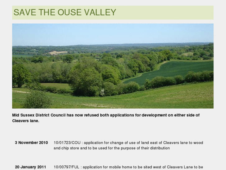 www.saveousevalley.org