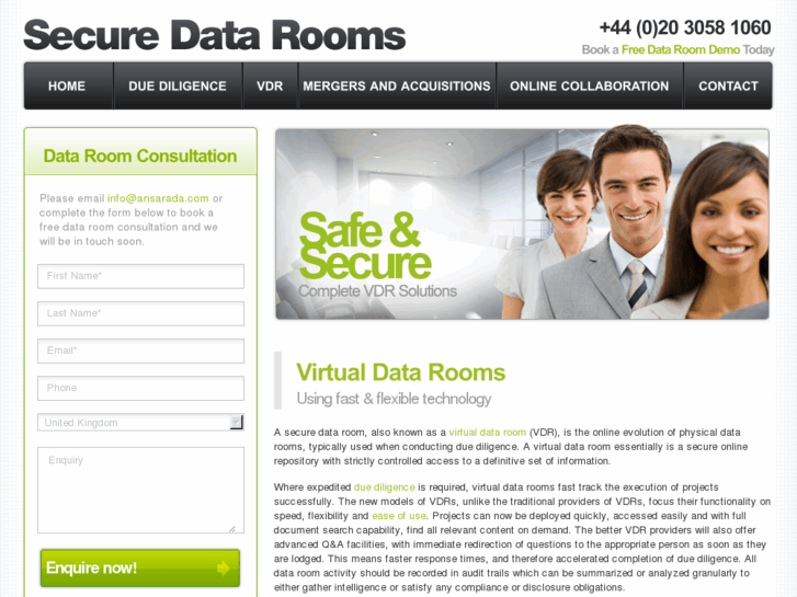 www.securedatarooms.com