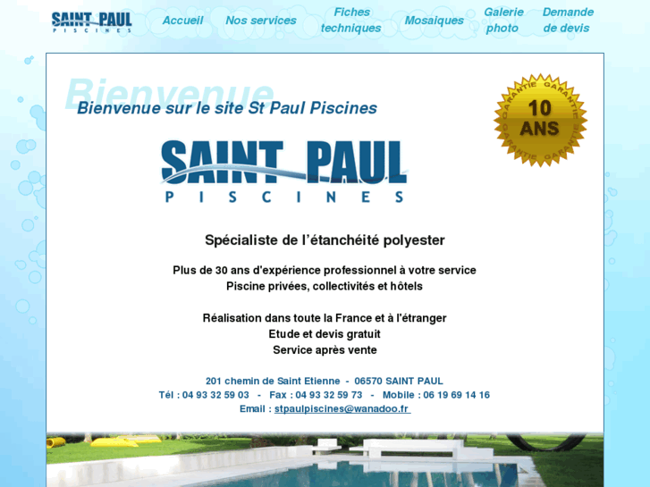 www.stpaulpiscines.com