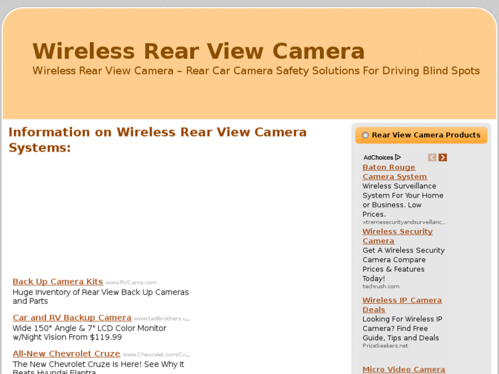 www.wirelessrearviewcamera.net