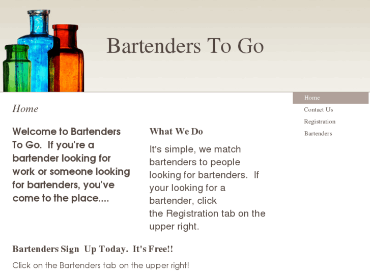 www.bartenderstogo.net