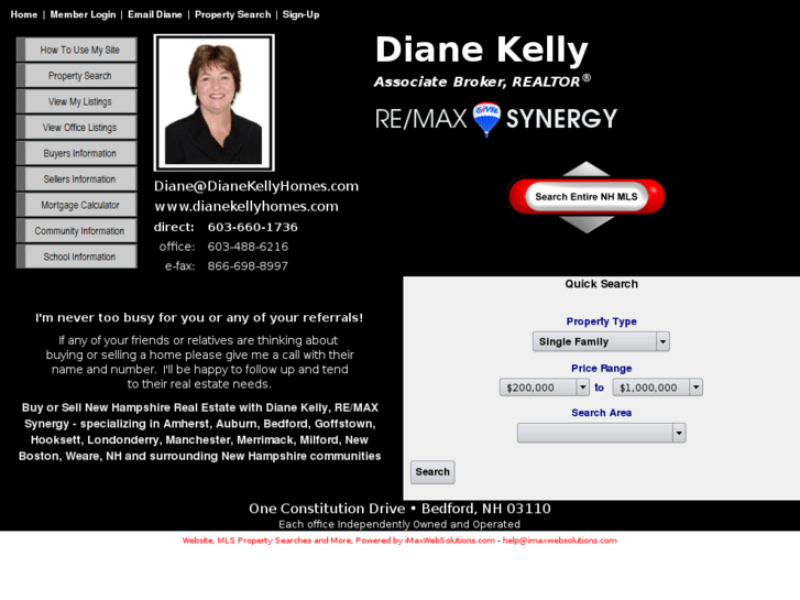 www.dianekellyhomes.com