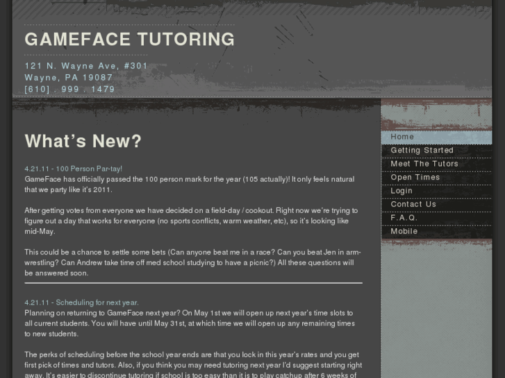 www.gamefacetutoring.com