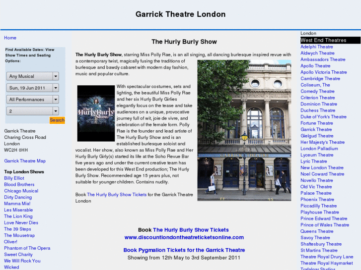 www.garricktheatrelondon.com