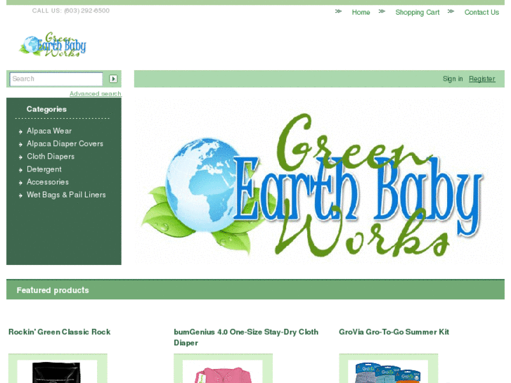 www.greenearthbabyworks.com