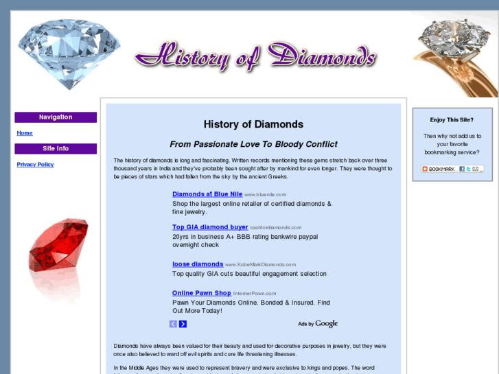 www.history-of-diamonds.com