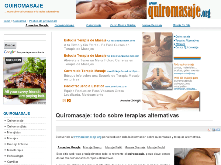 www.quiromasaje.org