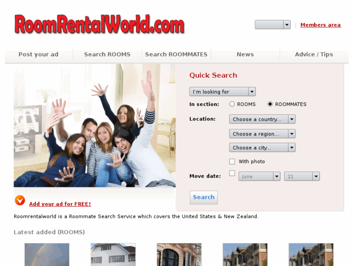 www.roomrentalworld.com