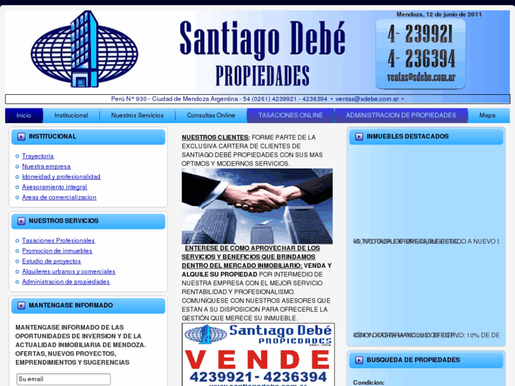 www.santiagodebe.com.ar