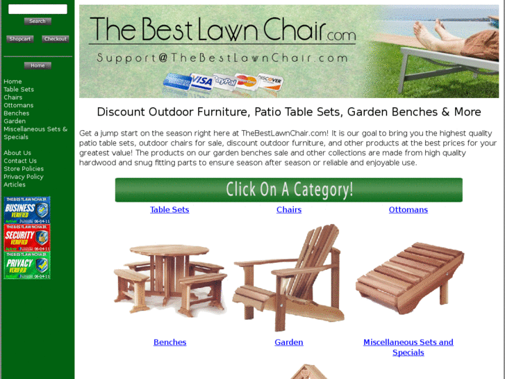 www.thebestlawnchair.com