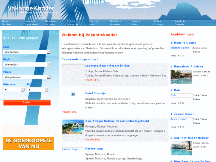 www.vakantieknaller.eu