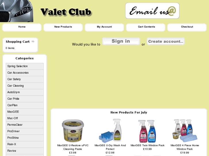 www.valetclub.com