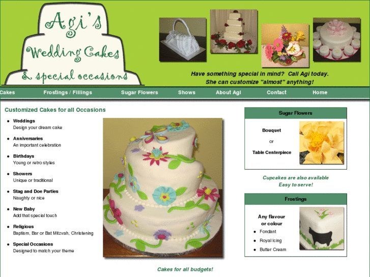 www.agisweddingcakes.com