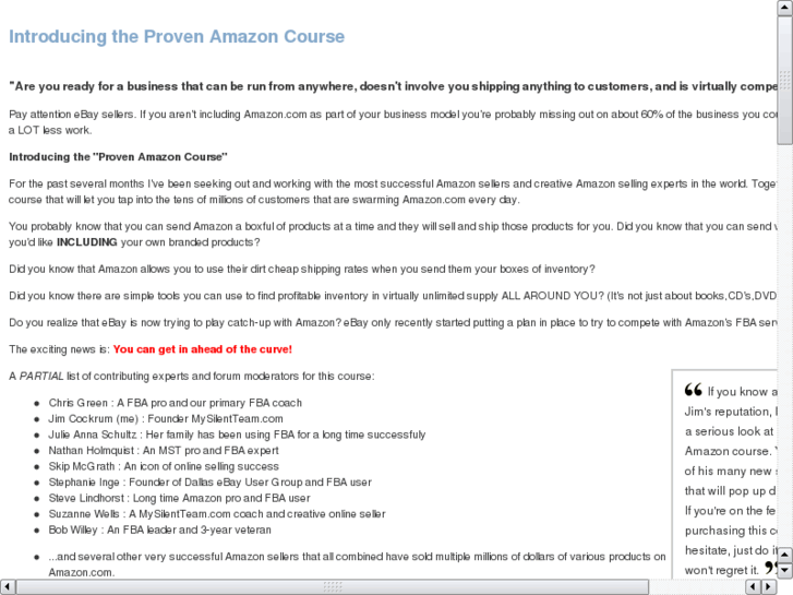 www.amazonfbacourse.com