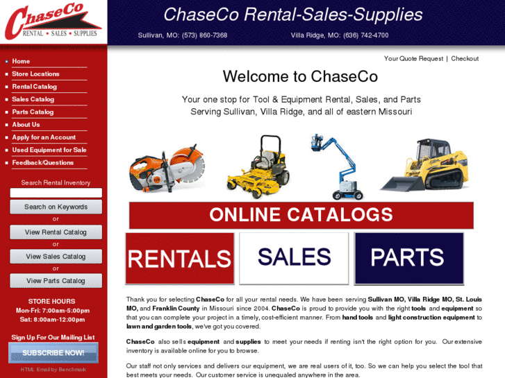 www.chasecorental.com