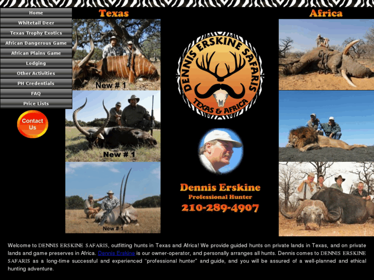 www.denniserskinesafaris.com