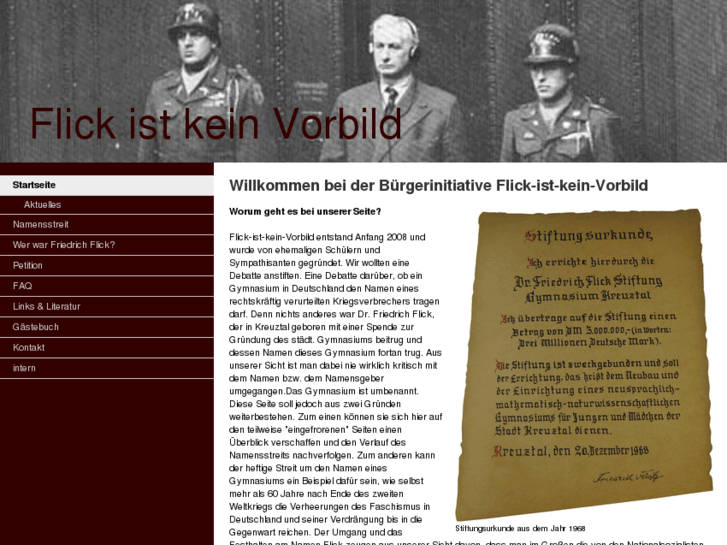 www.flick-ist-kein-vorbild.de